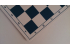 Tablero de ajedrez plegable vinílico 20"(51 cm) AZUL